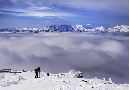 haida滤镜签约-风光-旅行风光-自然生态摄影-雪 图片素材