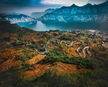 旅行-旅途-宁静-中国风-自驾游 图片素材