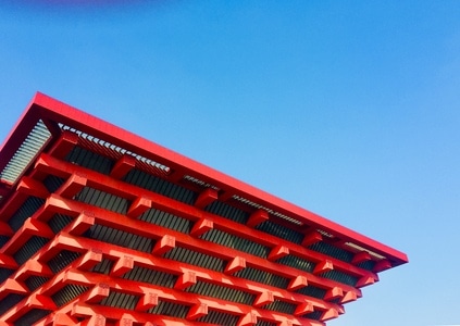 手机随拍-建筑-蓝天-夏日-建筑 图片素材