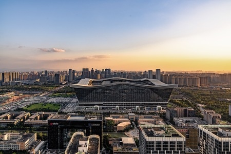 风景-天空-结构-成都-城市风光 图片素材