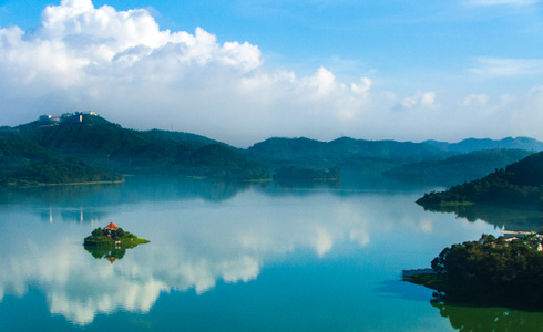 深圳东湖-深圳水库-深圳东湖水库-旅行-旅拍 图片素材