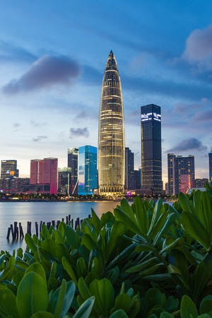 风光-日落-夜景-地标-深圳 图片素材