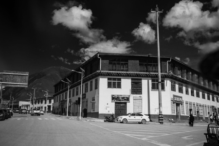 青海-三江源-玛多-风景-建筑 图片素材