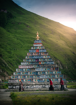 塔公寺-人文-你好七月-风光-风景 图片素材