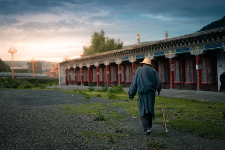 塔公寺-人文-你好七月-风光-风景 图片素材