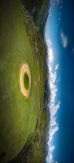 甘孜藏族自治州-格聂神山-雪山-你好七月-四川 图片素材