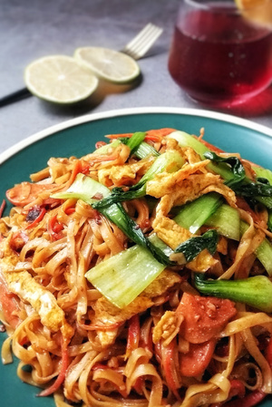 手机-炒面-食物-美食-晚餐 图片素材