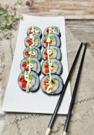 厨艺-美食-寿司-手机-寿司 图片素材