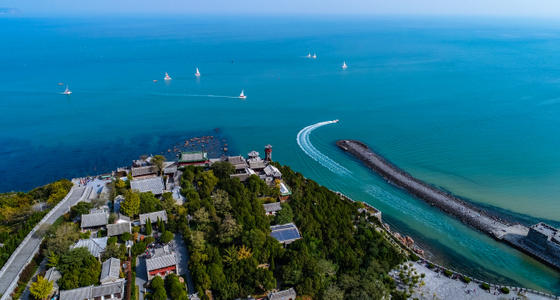 你好七月-建筑-旅拍-色彩-大海 图片素材