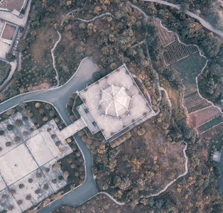 贵阳市-航拍-建筑-蓝调世界-haida滤镜签约 图片素材