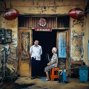 在路上-我要上封面-手机-后期-情境 图片素材