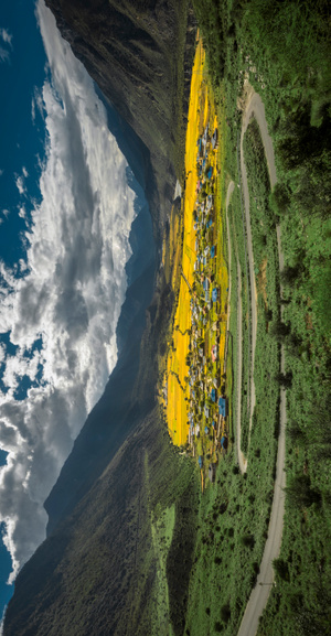 haida滤镜签约-色彩-风光-田园-波密 图片素材