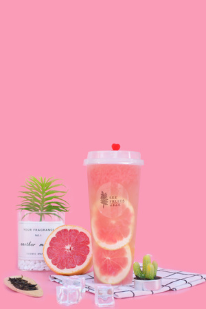 清凉一夏-夏日饮品-你好七月-色彩-美图 图片素材