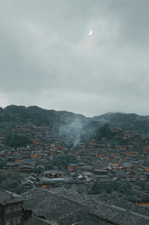 沿途风光-黔东南苗族侗族自治州-风光-风景-旅拍 图片素材