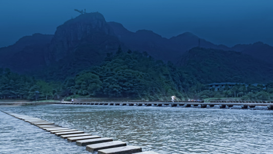 蓝调世界-梦幻-风景-风光-风光 图片素材