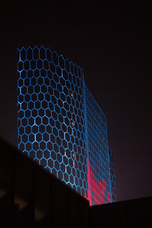 蓝调世界-夜景-你好七月-城市-北京 图片素材