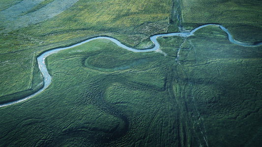 承德市-河流-御2pro-大疆-航拍 图片素材