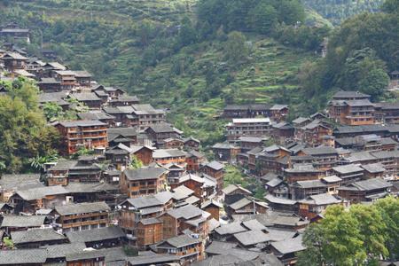 风光-旅行-贵州-千户苗寨-千户苗寨 图片素材