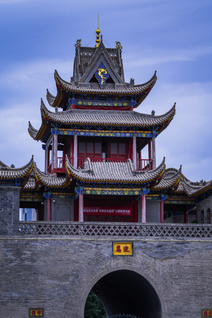 你好2020-银川-塞北-塞北江南-鼓楼 图片素材