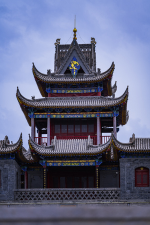 你好2020-银川-塞北-塞北江南-鼓楼 图片素材