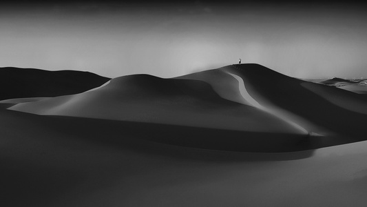 乌兰布和沙漠-阿拉善盟-沙漠-手机-风光 图片素材