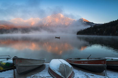 haida滤镜签约-风光-湖泊-雪山-风景 图片素材