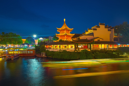 玲珑世界-我要上封面-建筑-古建筑-夜景 图片素材