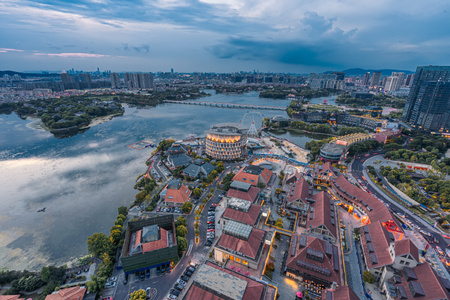 房地产-楼盘-南京-城市-索尼 图片素材