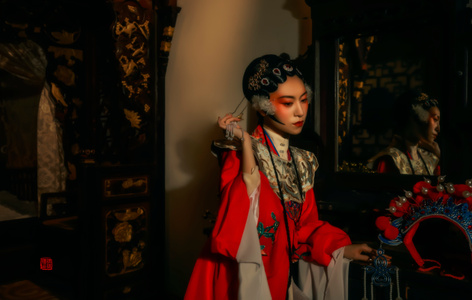人像-环境人像-戏曲-美人-美女 图片素材
