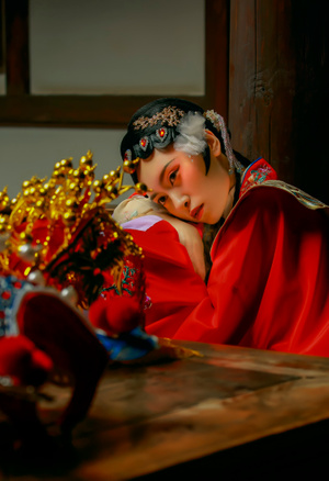 人像-环境人像-戏曲-美人-美女 图片素材