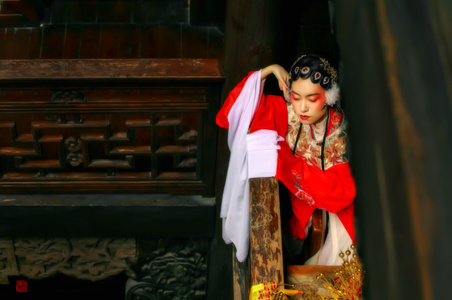 人像-环境人像-戏曲-美人-美女 图片素材