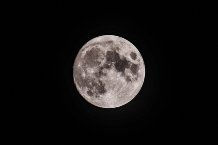 天象-圆月-圆月-夜景-超级月亮 图片素材