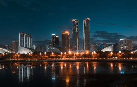 看你的城市-玲珑世界-七工匠-金融城-城市 图片素材