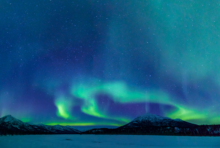 haida滤镜签约-风光-极光-北极光-自然 图片素材