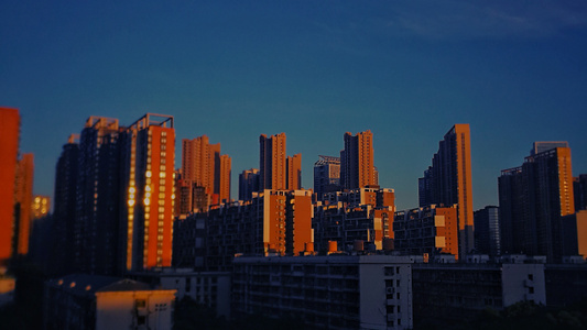 长沙市-早晨-阳光-光影-摄影 图片素材