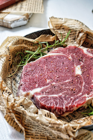 我要上封面-肉眼-牛扒-牛扒-食物 图片素材