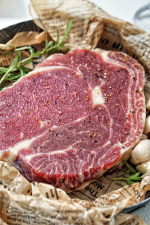 我要上封面-肉眼-牛扒-牛扒-食物 图片素材