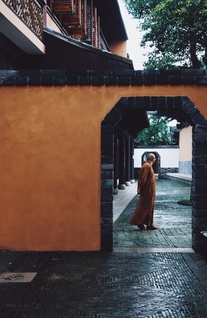 禅院-人像-古镇-旅行-禅院 图片素材