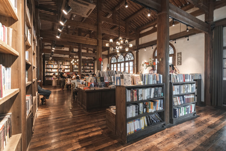 建筑-城市-福州-建筑-书店 图片素材