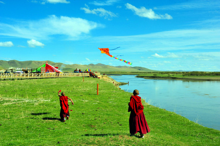 尘世烟火-摄影-风景-草原-风景区 图片素材