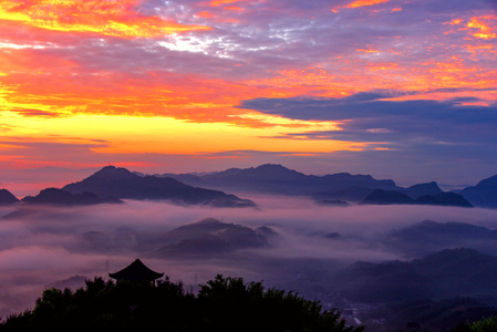 长宁县-宜宾市-晨韵-旅游胜地-风景 图片素材