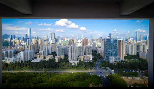 建筑-地标-城市-深圳市-天际线 图片素材