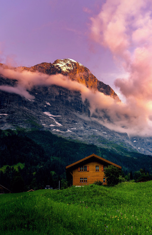我要上封面-haida滤镜签约-瑞士-山-旅行 图片素材