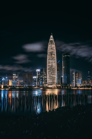 夜景-风光-城市-深圳-haida滤镜签约 图片素材