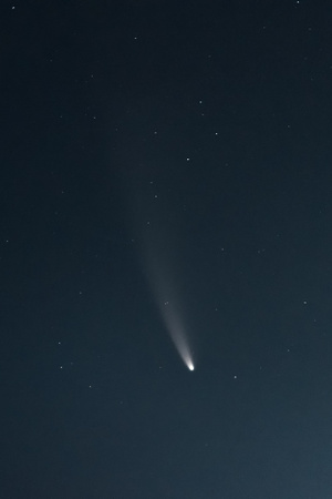 慧￼星-星空￼-星空-夜景-彗星 图片素材