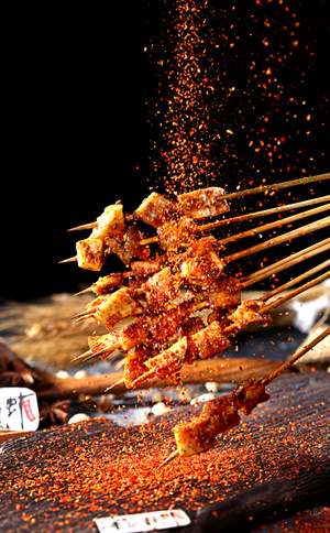 烧烤-美食-长沙涂小二龙虾馆-美食-食物 图片素材