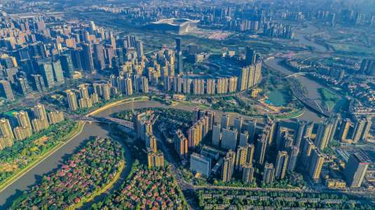 旅途-我要上封面-航拍风光-看你的城市-城市天际线 图片素材