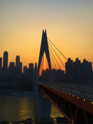 重庆-建筑-大桥-桥梁-大桥 图片素材