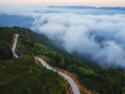 宁德市-云雾-自然-风光-风景 图片素材