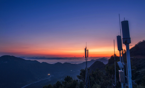 日出-天空-自然-风光-风景 图片素材